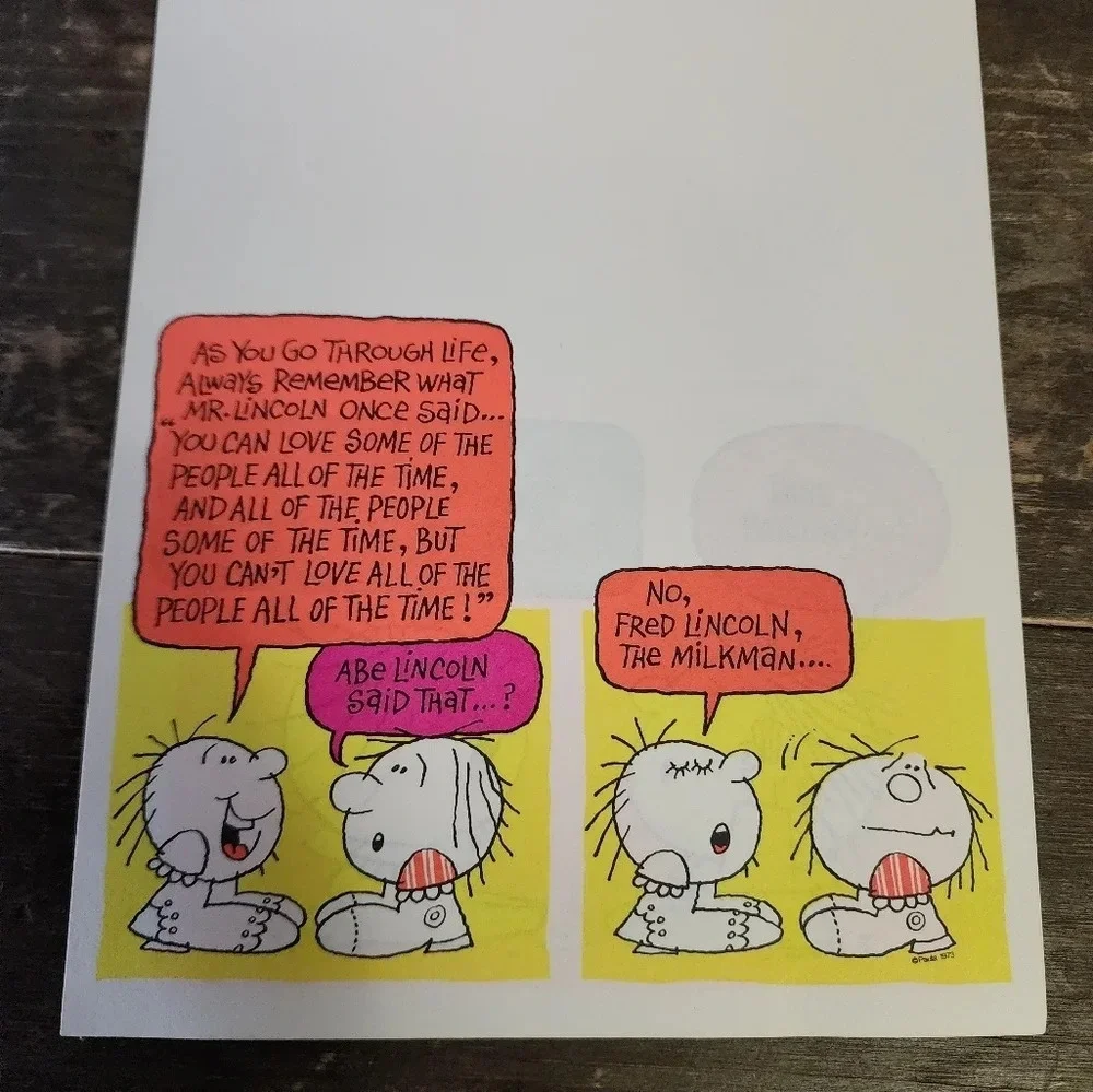 Vintage Stationery The Paula Co. 1973 Paper Pad 24 Sheets Don't Look Oversexed